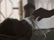 tuberkulóza kyslíková maska pacient