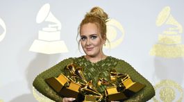Speváčka Adele na archívnom zábere z roku 2017. 
