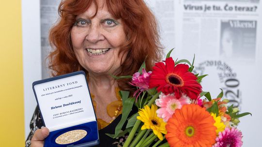 Prvá žena, ktorá získala Cenu Romana Kaliského,...