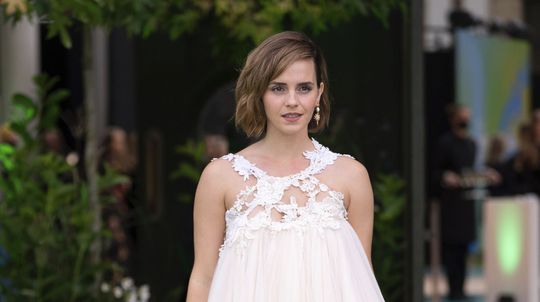 Herečka Emma Watson na vyhlásení cien Earthshot...