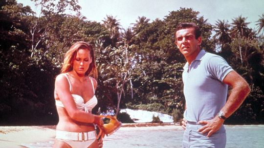 Sean Connery v prvom filme s Jamesom Bondom Dr....