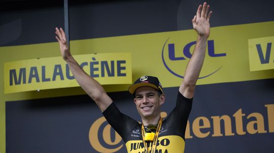 13. Wout Van Aert (Jumbo-Visma).  Belgian ...