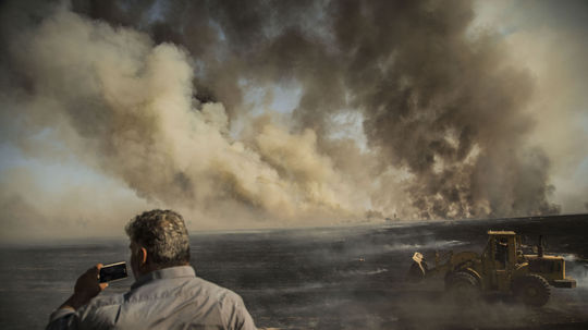 Za založenie lesných požiarov v Sýrii popravili 24 ľudí