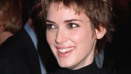 Herečka Winona Ryder na zábere z roku 1997...