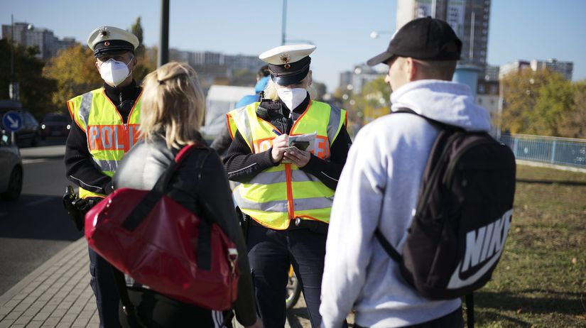 Niemcy Polska Policja Migranci