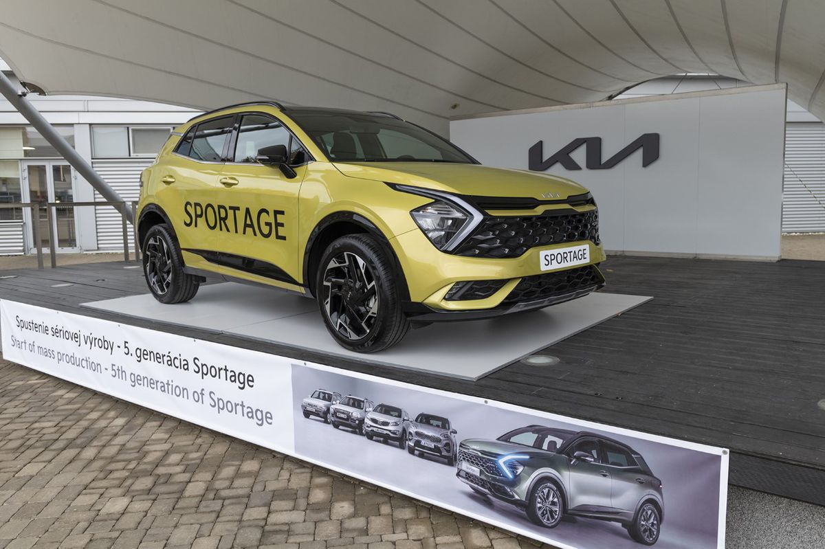 Kia Sportage - výroba v Žiline november 2021