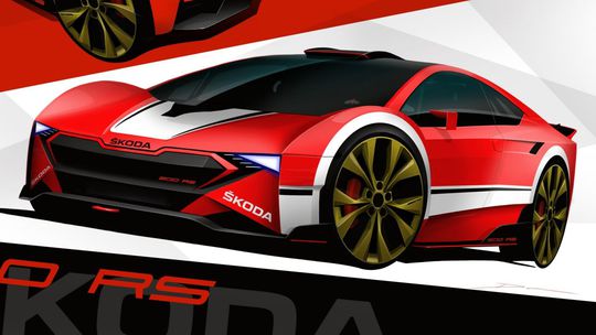 Škoda 200 RS - novodobá ointerpretácie 2021