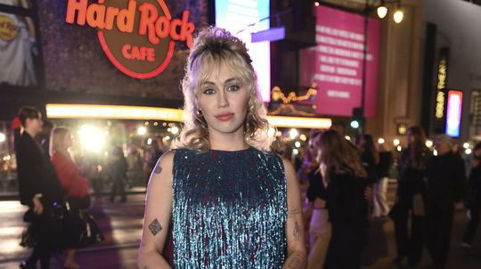 Speváčka Miley Cyrus.