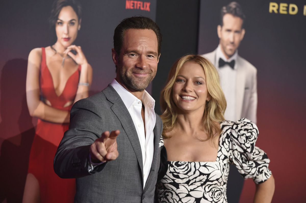 Herec Chris Diamantopoulos a jeho manželka...