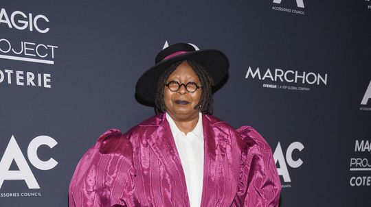 Herečka, moderátorka a komička Whoopi Goldberg...