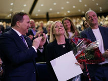 Magdalena Anderssonová / Stefan Löfven /