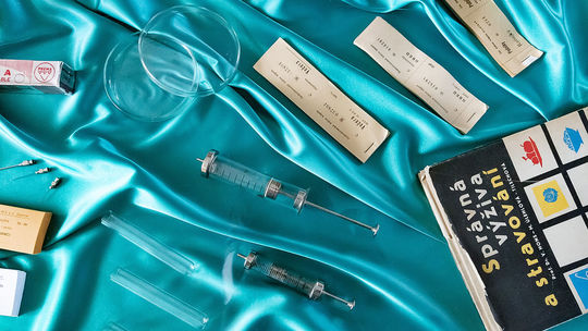 Výstavka zdravotníckej histórie pri recepcii LD...