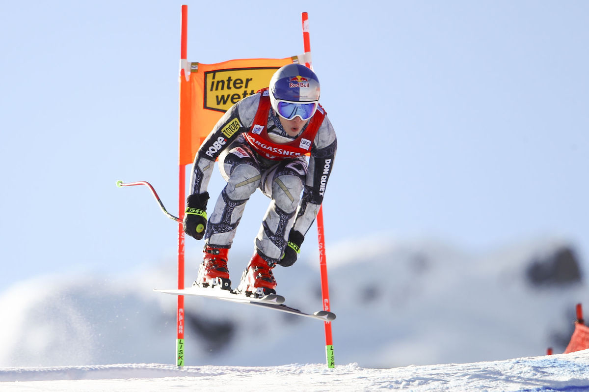 Rakúsko alpské lyžovanie Svetový pohár zjazd...