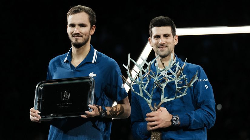 Daniil Medvedev, Novak Djokovič