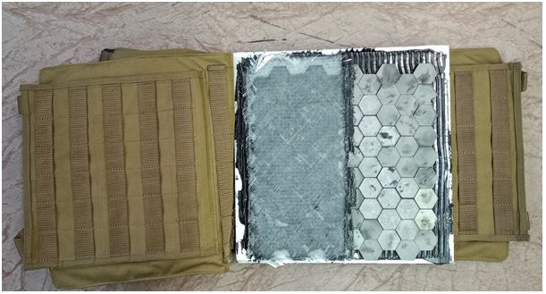 Prototyp nepriestrelnej vesty s vloženým...