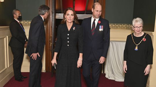 Prince William and his wife Kate, Duchess ...