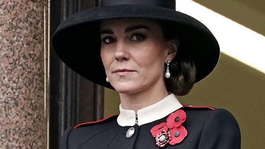 Duchess Kate during a memorial service ...