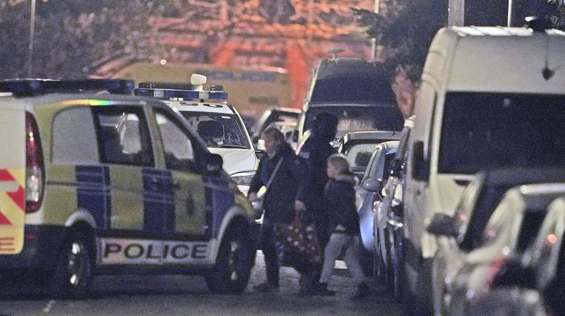 Británia Liverpool auto výbuch polícia