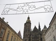Košice / Advent / Výzdoba / Dóm sv. Alžbety /