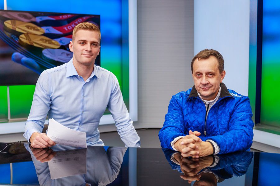 Patrik Tkáč a predseda Slovenského...