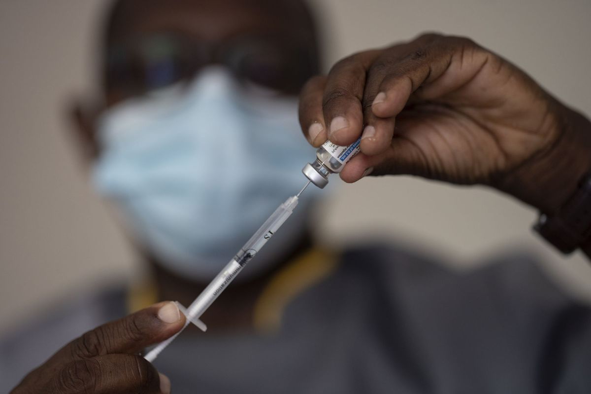 Afrika / Očkovanie / Vakcína /