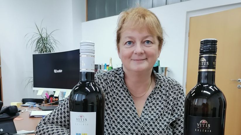 Ingrid Vajcziková, víno, Hubert