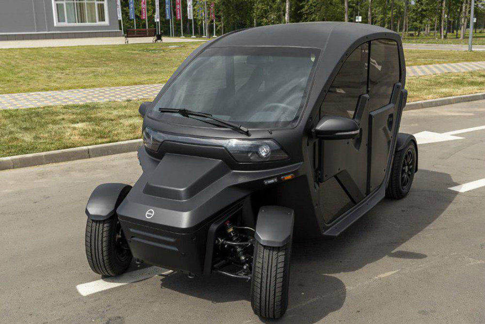 Kalašnikov Iž UV-4 je elektrickou štvorkolkou...