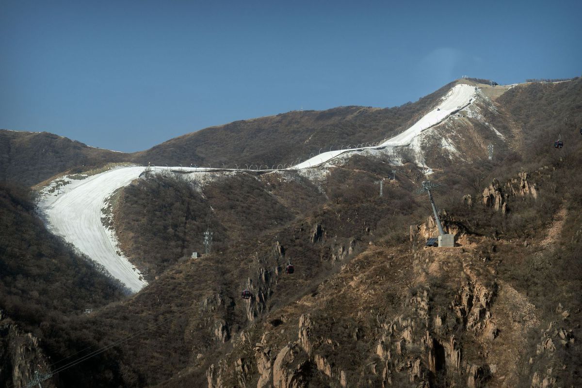 Peking, lyžovanie