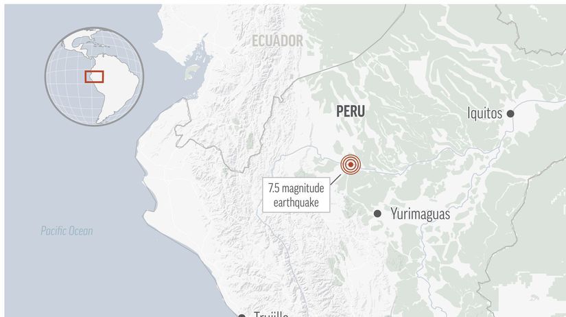 Peru Zemetrasenie