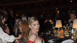 Elsa Hoska attends The Fashion Awards 2021 at the Royal Albert Hall on November 29, 2021 in London, England. (Photo by Bertie Watson, British Fashion Council)