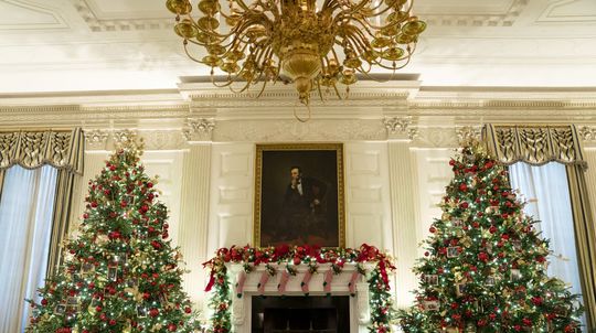 Vianočná výzdoba Bieleho domu a jeho...