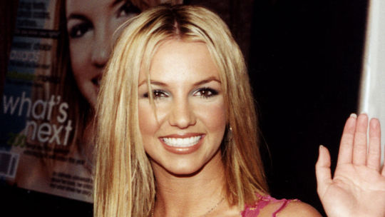 Speváčka Britney Spears na zábere z roku 2000. 