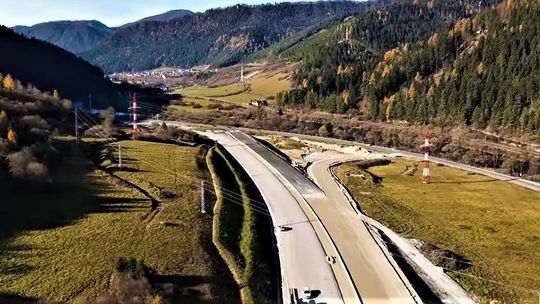 Výstavba úseku D1 Hubová - Ivachnová, tunel...