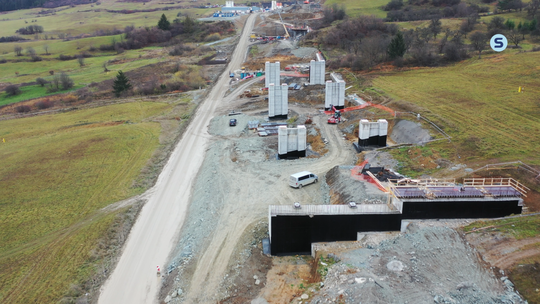 Stavba D1 Lietavská Lúčka – Višňové – Dubná...