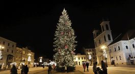 Banská Bystrica Vianoce vianočný strom