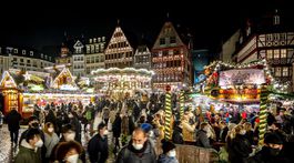 Nemecko, Frankfurt, vianočné trhy Vianoce