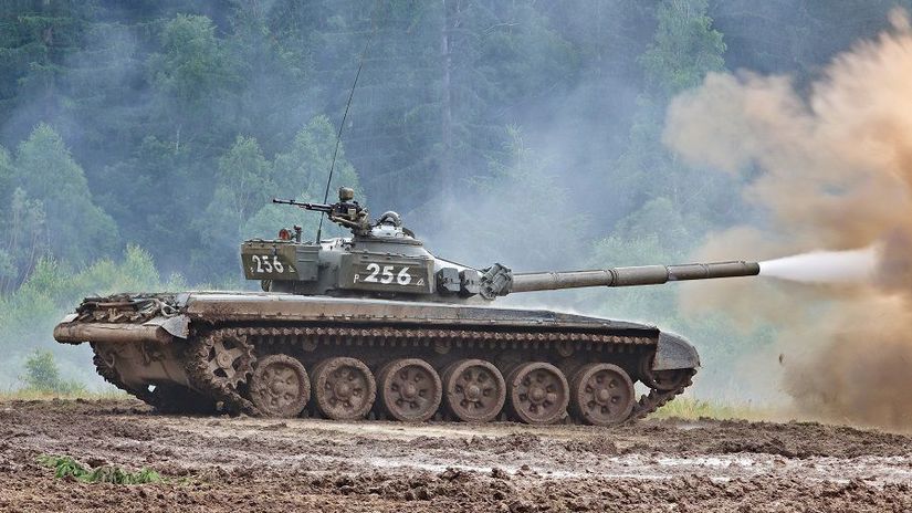 Tank T-72, PR, nepouzivat