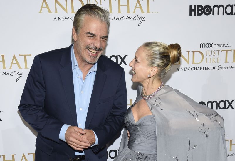Chris Noth a Sarah Jessica Parker na newyorskej...