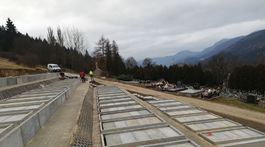 Ružomberok, kaskádovité hrobovisko
