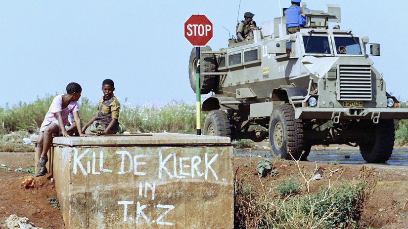 Apartheid / Juhoafrická republika / JAR /...