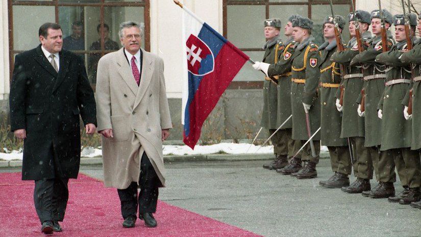 1993, Václav Klaus, Vladimír Mečiar, Úrad vlády SR