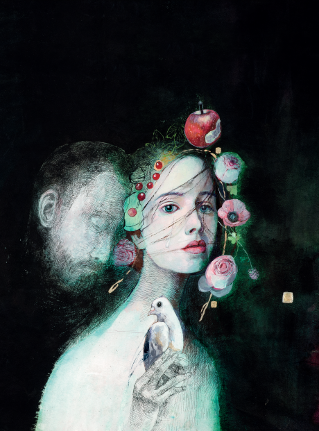 Ilustrácia Kataríny Vavrovej k básni Charlesa...