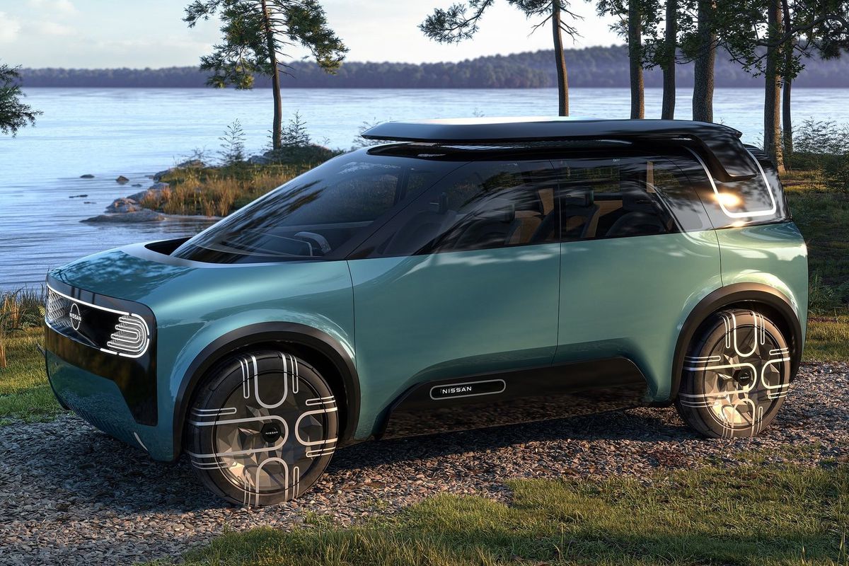 Nissan Hang-Out je jasným SUV s elektrickým...