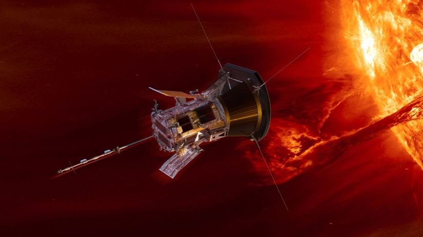 NASA  Parker Solar Probe  sonda  Slnko
