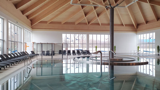 Vnútorné bazény Galandie sú už napustené a...