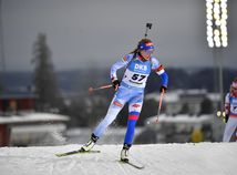 Švédsko Biatlon SP 1.kolo vytrvalostné ženy Fialková