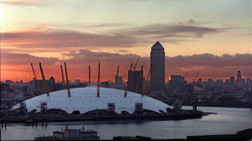 Millennium Dome v Londýne vzniklo podľa...