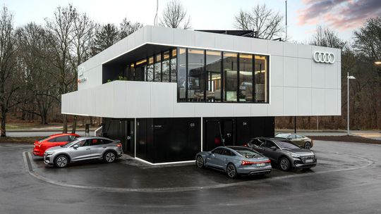 Audi charging hub - 2021