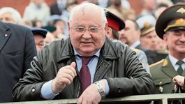 Michail GOrbačov, Červené námestie, oslava
