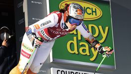 Francúzsko Ženy Alpské Lyžovanie Obrovský Slalom 1. kolo